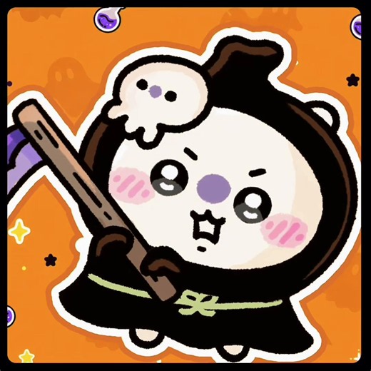 🎃 song : bad news by stellar 🎃 👻 🤓😼 • • • #fyp #chiikawa #hachiware #usagi #halloween chiikawa halloween edit rakko momonga kani shisa kurimanju alight motion spooky costume