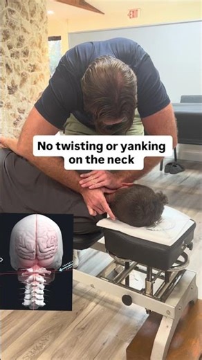 This Adjustment Targets CSF Flow Bllod flow and Brainstem Communication