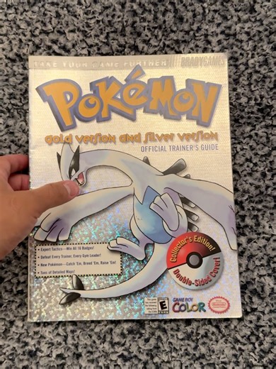 Adam on Instagram: "Bradygames Pokemon Gold and Silver Version Strategy Guide Book with Holo finish…. In my opinion Bradygames go all out with there guides, confident in saying they surpass the prima guides with information and the artwork, what memories do these pages unlock along the way to you becoming a Pokemon Master?…. #pokemonjohto #pokemon #nostalgia #pokemontcg #pokemoncommunity #pokemoncards #johto #pokemonart #pokemonsilver #pokemoncollection #pokemongold #pikachu #pokemoncollector #j