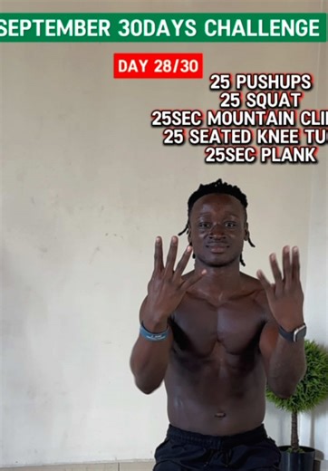 30-Day Beginner Calisthenics Challenge - Day 28
