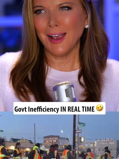 Govt Inefficiency IN REAL TIME 🤣 Subscribe and watch the FULL show at YouTube.com/@TrishReganChannel. #trishregan #trishreganshow