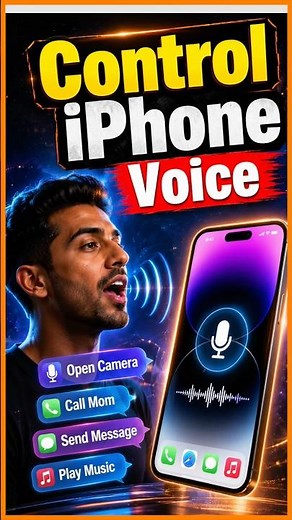 Control Your iPhone Using Voice Commands | Hands-Free iPhone Guide