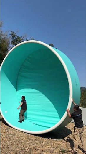 Enjoy outdoor life with IPOOLGO inflatable pool 🏊 16.5*5ft size quickly set it up