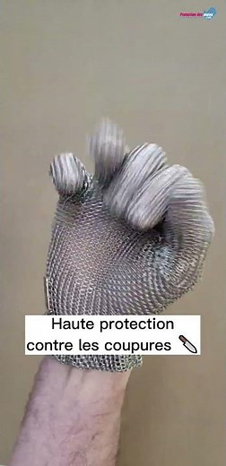 Gant cotte de maille inox anti coupure 🔪