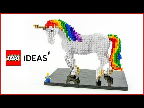 Lego Ideas Project Fabulous Magical Unicorn Encounter - By SteinHDan - Speed Build Brick Builder