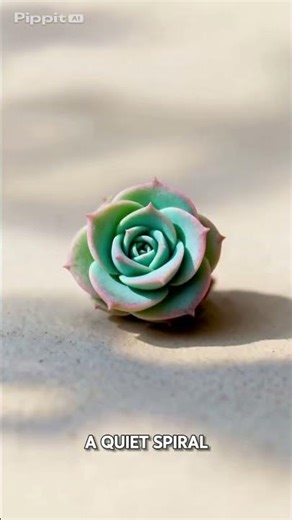 Succulent Growth ASMR Time-lapse! #shorts