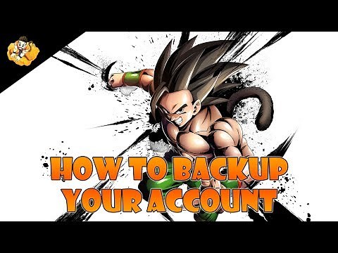 Data Transfer Account Backup Dragon Ball Legends DB DBL DBZ