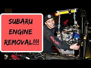 Subaru Ej205 Engine Removal