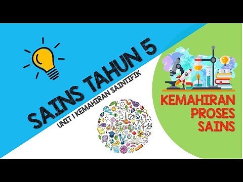 Sains Tahun 5 (KSSR Semakan 2017) - Unit 1 : Kemahiran Saintifik | Kemahiran Proses Sains