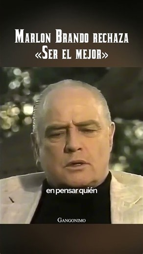 Cuando le dijeron a Marlon Brando que era el mejor actor…