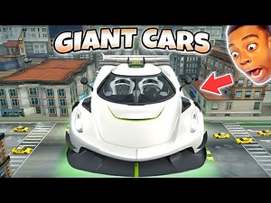 Giant Cars💀 in Extreme Car Driving Simulator🤯