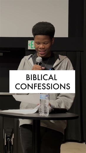 Biblical confessions #jesusislord