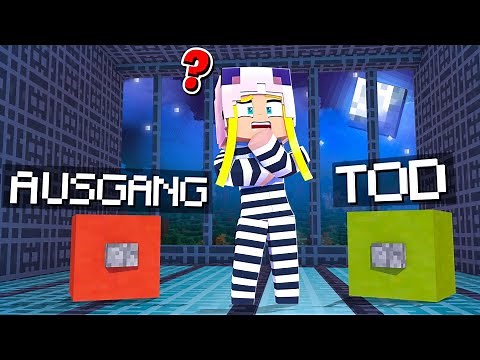 NUR 1 MYSTERY KNOPF BRINGT DICH RAUS! ✿ Minecraft [Deutsch/HD]