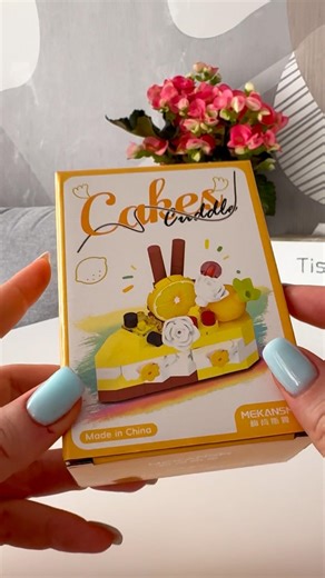 Cute Cake Building Set Unboxing 🍰 Tiny Cake Toy Reveal