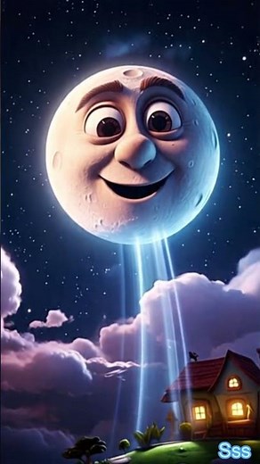 I See the Moon | Bedtime Poem for Kids | 3D Animated Nursery Rhyme #bedtimestory #sleepmusic