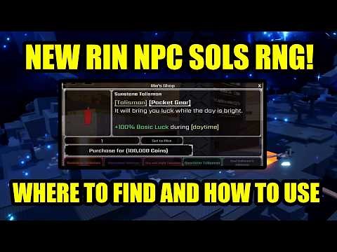 New Rin NPC Explained in Sol's RNG Update!