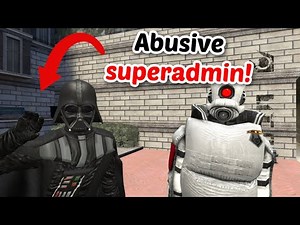 Abusive Superadmin Darth Vader Bans Staff Members In Elitelupus Gmod DarkRP Trolling