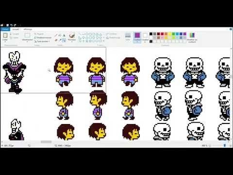 Sprite manipulation : UNDERTALE (UNDERAGE)