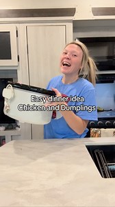 Easy dinner idea! Chicken and dumplings! #travelingwifelife #fulltimervliving #camper #dinneridea #easydinner #cheapmeals #crockpot #quickrecipes #dinnerrecipes | Michelle Coughran