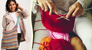 Sticka enkel väska – gratis stickmönster