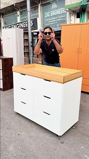 Baby Changing Table With Drawers | Nursery Storage Ideas #babychangingtable #babyessentials