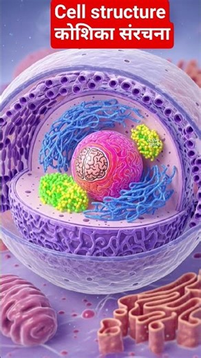 cell structure #koshikasanrachna २/#koshika #science #viral
