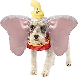 Rubie's Disney Pet Costume Dumbo Headpiece, Small-Medium