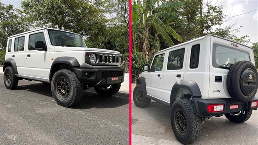 World’s First Modified Maruti Jimny 5-door Gets Mods Worth Rs 4.5 Lakh » Car Blog India