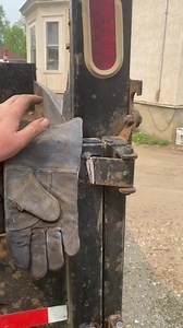 Fixing the back gate on a dump trailer. #HandsomeOrHandy #Handyman #WeldingMichell #ShopWork #MetalWork #Repare | Anthony Reimnitz