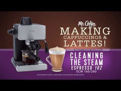 Mr. Coffee® Espresso Machines. - Cleaning your Espresso Maker