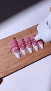 Comment “GLUE” and check your inbox — I’ll send the glue kit link straight to you! Typing, texting, daily tasks — strong glue keeps nails in place. #NailInspo #NailTips #NailArt #NailCare | Nail Handy
