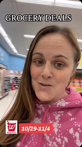 2.3K views · 152 reactions | Like every sunday, here are your grocery deals for walgreens this week! 10/29-11/4 #grocerydeals #grocery #fooddeals #fooddeal #walgreens #weeklydeals #walgreenscouponing #deals #couponing #coupons #coupons101 #coupongang #savingmoney #hopeyouscore✌ #liztheclearancequeen #greenscreen | Liz the Clearance Queen | Facebook
