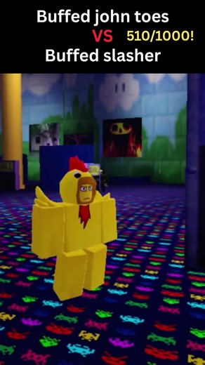 John toes vs Slasher? #forsaken #roblox #memes