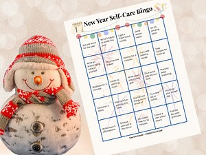 New Year Self-care Bingo – Printable Wellness Activity, Mindful January Digital Download - Etsy