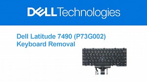 How to Replace the Keyboard on Latitude 7490