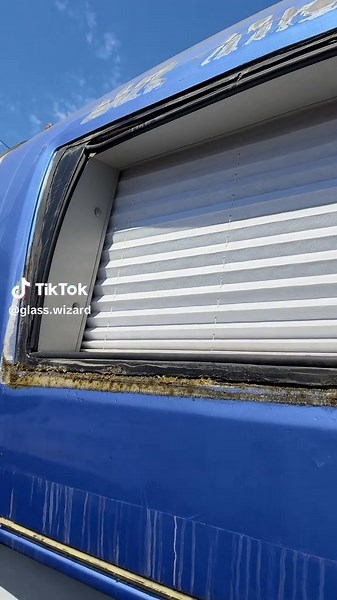 If I start the video with “you know” well…. I guess you know that it means a less than enjoyable job! 😂 Just a little mold and mildew on this RV trailer 🤷#automotive #autoglass #LanguageLearning #cartok #camping