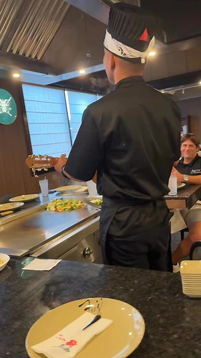 Come sing along with our expert hibachi chef | Fuji Japanese steakhouse-Columbia