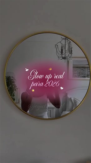 ✨ Glow up real para 2026 não é lista bonita, é mudança prática 1. Comece pelo que te cansa • Sono desregulado, bagunça, excesso de tela • Arrumar isso já muda seu rosto, humor e foco 2. Crie uma rotina mínima • 3 coisas fixas por dia (ex: acordar no mesmo horário, cuidar da pele, organizar a bolsa) • Se for simples, você mantém 3. Ajuste sua imagem aos poucos • Repita cores que você gosta • Use um detalhe que vire sua marca • Estilo é coerência, não excesso 4. Trate seu corpo com respeito • Come