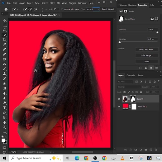 34K views · 631 reactions | Struggling to cut out hair in Photoshop?...