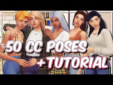 The Sims 4 | CC POSES SHOWCASE & TUTORIAL | + Opinions on new ECO LIFESTYLE ♻️ Expansion Pack