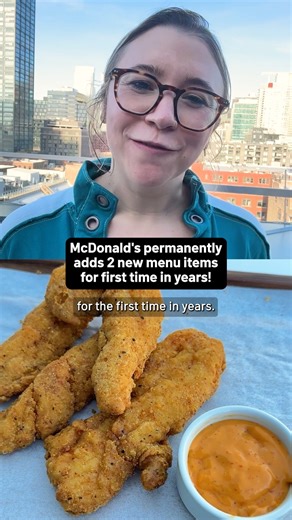 52K views · 172 reactions | McDonald's -- one of the world's largest beef burger chains -- is on a chicken journey, which is bringing a permanent change to menus. McDonald's will debut its new McCrispy Strips, along with a Creamy Chili Dip, on May 5. #tastetest #foodreview #mcdonalds #mccrispystrips #fastfood | NBC Chicago | Facebook