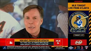 4.5K views · 65 reactions | A young Hank Aaron skipped school one day to see Jackie Robinson address a group of Black citizens in Mobile, Alabama. An emotional Bob Costas reflects on Aaron's legacy and how he would go on to transcend baseball forever. | MLB Network | Facebook