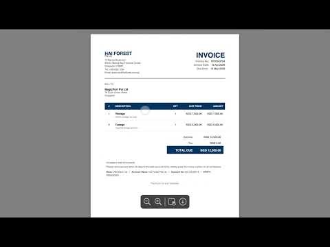 Invoice processing with AI directly from email