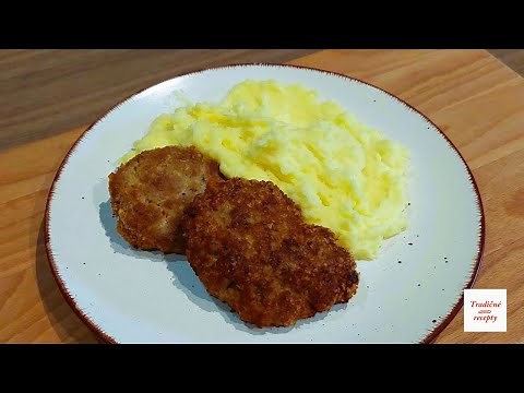 Minced meat with cheese / Dutch schnitzel
