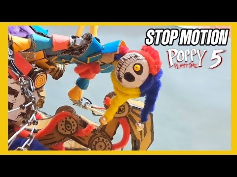 Prototype Stopmotion Test 🤡 Poppy playtime chapter 5