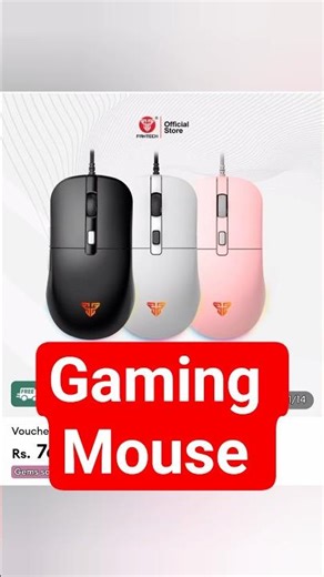 Fantech's Gaming Mouse #daraznepal #fantech #gamingmouse