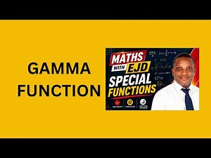 2. Gamma Function