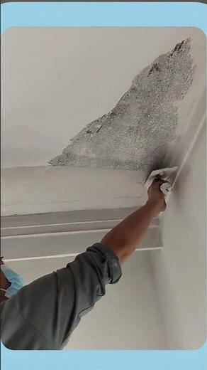 Ceiling Plastering Process #construction #interior