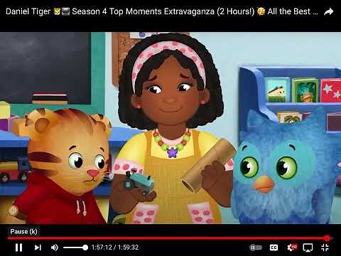 Daniel tiger and o the owl gets mad at school