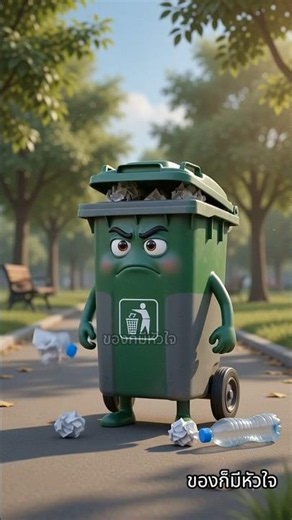 ถังขยะมึงทนไม่ไหวแล้ว! "ปากกูกว้างขนาดนี้ ทิ้งข้างกูทำไม" 🗑️